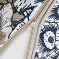 thumbnail image 4 of Outdoor Decor Tribal Cabbage Flowers Large Pillow, Taupe, 24" x 24", 4 of 4