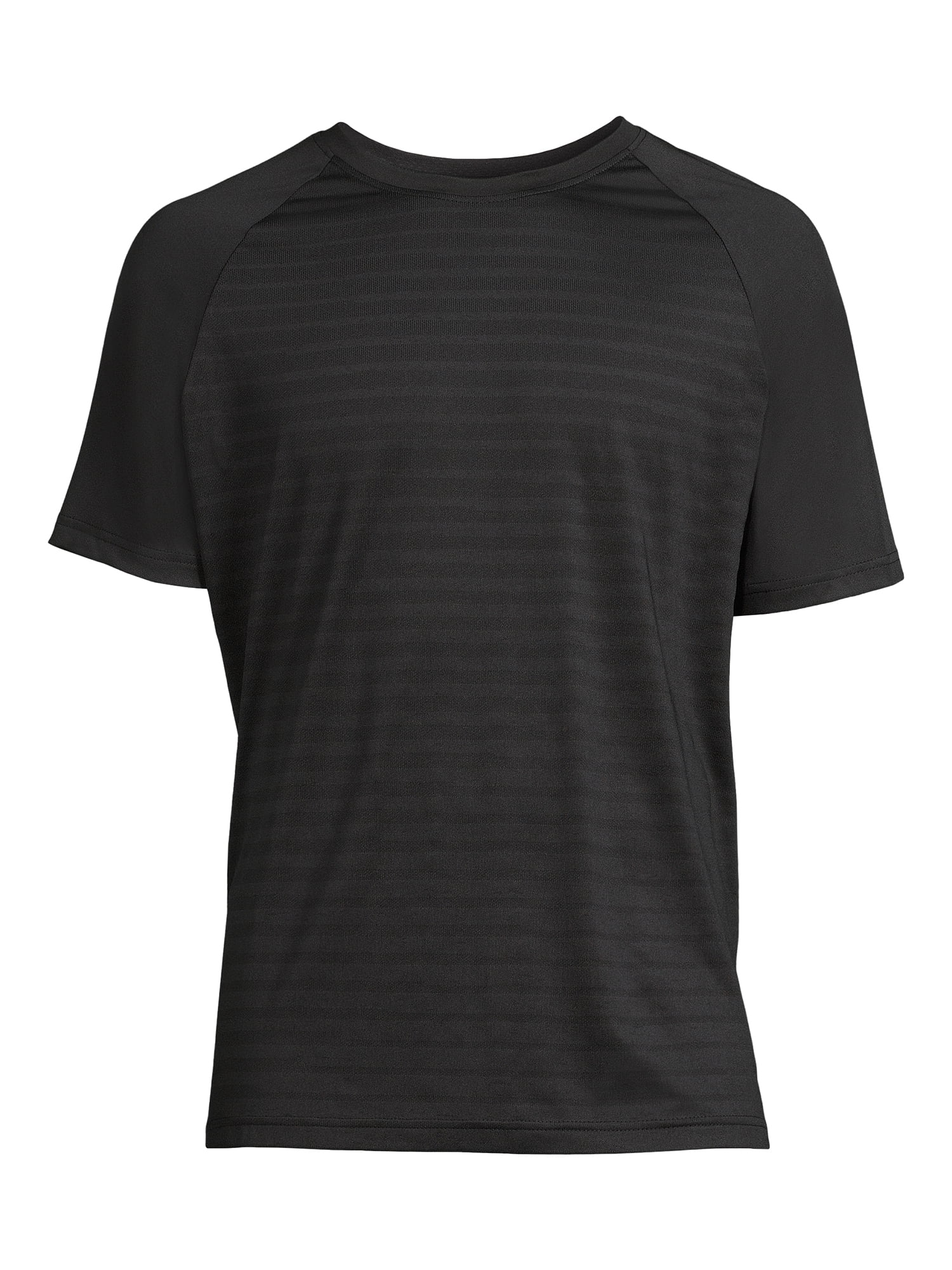 Russell Men's and Big Men's Active Asymmetrical Striped T-Shirt, up to Size 5XL