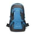 thumbnail image 1 of Toystoory Mochilas de 60L para senderismo al aire libre, de gran capacidad, para escalada, campamento, pesca, viaje, senderismo, Ropa Deportiva, Zapatos Azul, 1 of 6