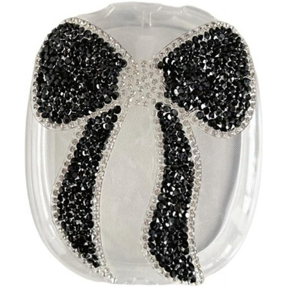 Clear Case for AirPods Max Headphone,Creative Glitter Anti-Drop Protective Headset Cover,Soft Shell for Girls Women (Black)