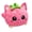Strawberry-pink, variant on Cute Fruit Cat Plush Toy, Soft Stuffed Kitty Doll for Kids & Room Decor