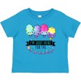 thumbnail image 3 of Inktastic I'm Just Here for the Sweets with Spun Sugar Candy Boys or Girls Baby T-Shirt, 3 of 5