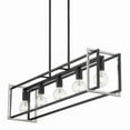 thumbnail image 2 of 5 Light Linear Pendant in Variety Of Style 9.25 inches High By 41 inches Wide-Black Finish-Matte Black Shade Color Bailey Street Home 170-Bel-4159809, 2 of 10