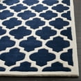 thumbnail image 3 of SAFAVIEH Chatham Freddy Geometric Wool Area Rug, Dark Blue/Ivory, 4' x 6', 3 of 8