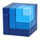 thumbnail image 2 of Rompecabezas 3D Bloques de construcción Ladrillos educativos del estrés Juegos Juguete para adultos Azul 2 Salvador Bloques de construcción de cubos, 2 of 10