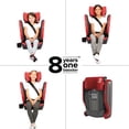 thumbnail image 4 of Diono Monterey 5iST FixSafe High Back Expandable Booster Car Seat, Red Cherry., 4 of 10