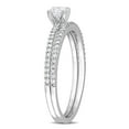 thumbnail image 3 of Everly Women's Diamond 14k White Gold Bridal Set, 3 of 8