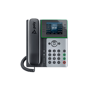 Poly Edge E300 IP Phone and PoE-enabled