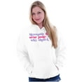 thumbnail image 3 of Mermaids Don't Wear Pants Funny Beach Women Plus Size Graphic Pullover Hoodie Brisco Brands 3X, 3 of 4