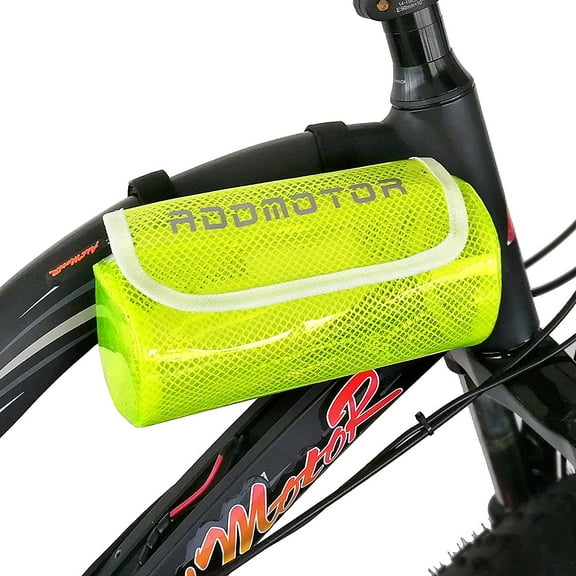 Addmotor Bike Front Frame Storage Bag, Waterproof Fluorescent PVC Bicycle Cycling Accessories Handlebar Bag