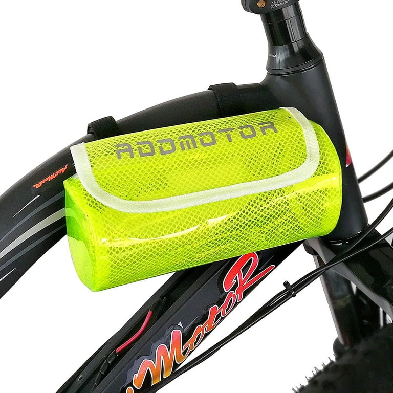 Addmotor Bike Front Frame Storage Bag, Waterproof Fluorescent PVC Bicycle  Cycling Accessories Handlebar Bag