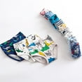 thumbnail image 2 of Little Boys Soft Cotton Briefs Dinosaur Shark Truck Space Print Toddler Kids Baby Underwear 6-Pack 2-10T, 2 of 9