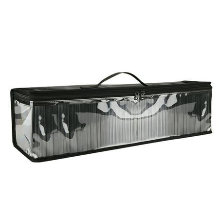 52x14x13cm Portable Storage Bag With Reinforced Oxfords Cloth Holds 50 Discs Antidust Organizers for Home Office