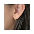 thumbnail image 3 of 14k Gold Timeless 9mm Kids / Children's / Girls Earrings Hoop, 3 of 4