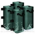 thumbnail image 2 of Trendix Canopy Weight Bags Set of 4, 25L Water Tent Weights Set with 3 Fastener Tape Large Weights Sand Bags for Gazebo, Pop Up Canopy, Canopies, Tent (Green), 2 of 7