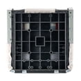 thumbnail image 6 of Boat Seat High Back Flip Up Marine Seat Black & Grey - Fishing Seats with Sponge Cushion, Waterproof UV Resistant for Pontoon, Bass, & Sailing Boats, 6 of 6