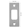 thumbnail image 2 of Raindrops 1 Set Door Cover Plate Stainless Steel for Home Security and Room Locking, 2 of 6