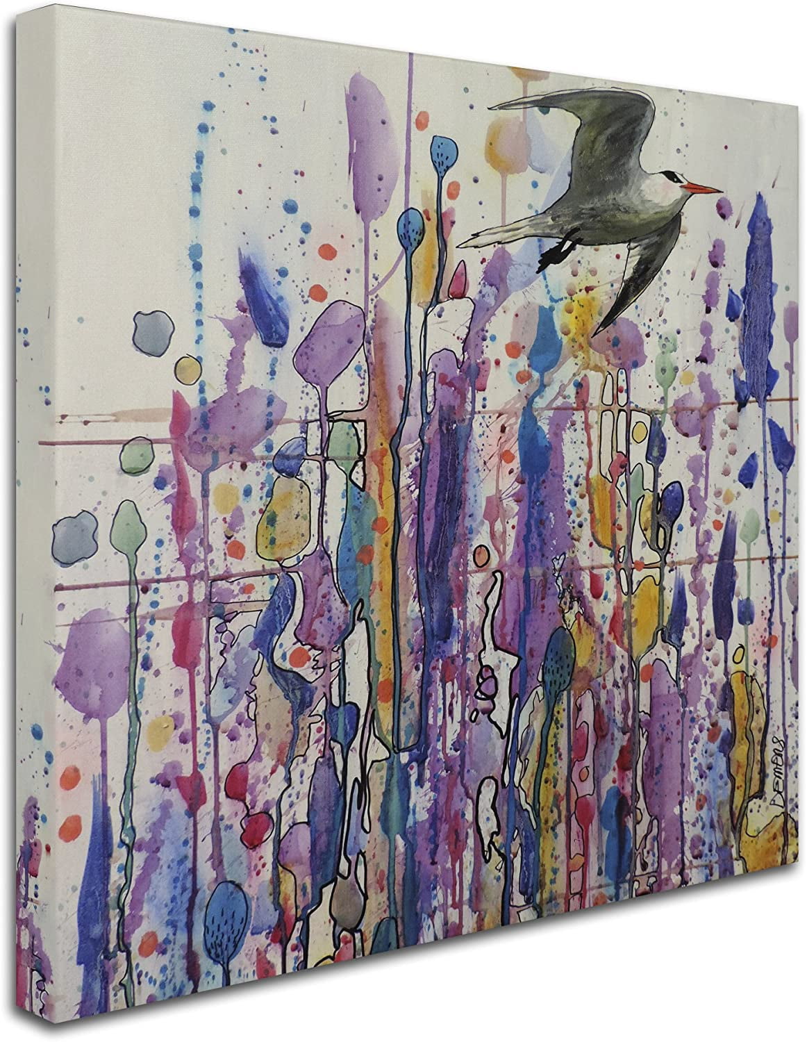 Sylvie Demers 'Libre Voie' Canvas Art