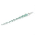 thumbnail image 3 of Magik 3D Pattern Vintage Glass Signature Pen Nib Elegant Crystal Dip Sign Pen with Box Gift Holiday Business Present (Silver Foil, Green), 3 of 4
