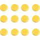 thumbnail image 2 of 12pcs Round Paint Sponge Craft Sponge For Painting Pottery Watercolor Art Sponge Yellow, 2 of 4
