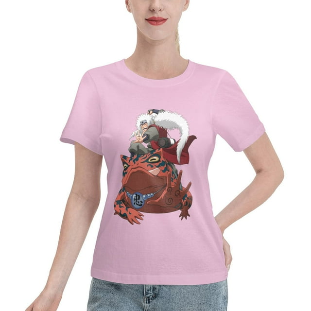 Women's Basic Short Sleeve T-Shirt Naruto Master Naruto