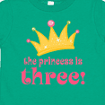 thumbnail image 4 of Inktastic 3rd Birthday Princess I'm Three Girls Toddler T-Shirt, 4 of 5