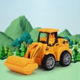 thumbnail image 1 of Children Pull-back Car Toy Engineering Vehicle Excavator Inertia Car Model Toys For Boys Birthday Gifts, 1 of 6