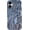 Blue, variant on for iPhone 16 Case,Pleated Water Ripple Chrome Wave Pattern Soft Phone Case (Silver)