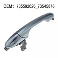 thumbnail image 1 of For Fiat 500 Abarth Chrome Replacement Door Handle Fits Multiple Years, 1 of 1