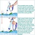 thumbnail image 7 of Water Filter Straw,Outdoor Portable Filtration Emergency Survival Gear,Personal Water Filter for Hiking,Camping,Travel,and Emergency Preparedness Wilderness Expedition Hunting Fishing Outing, 7 of 7