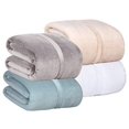 thumbnail image 2 of Berkshire Serasoft Plus Plush Polyester Blanket, White King, 2 of 3