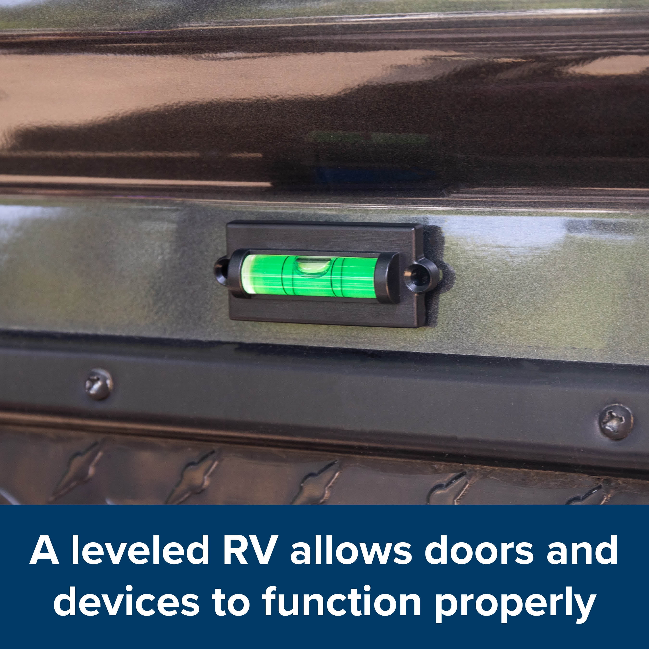 (2 pack) Camco RV Level - Front-to-Back or Side-to-Side Leveling, 2 Pack (25523)