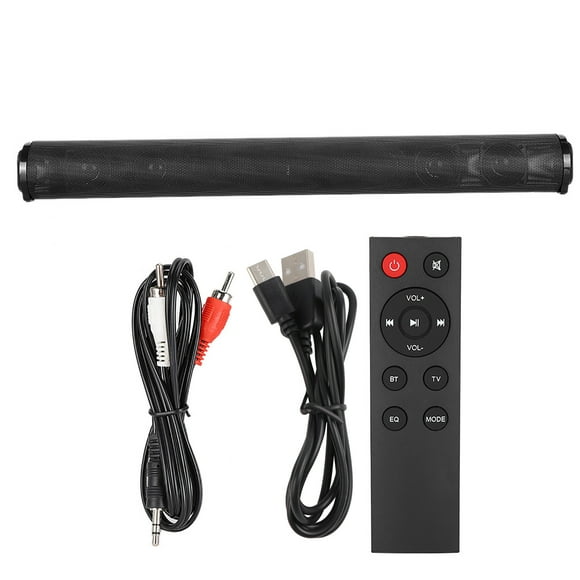 YOUTHINK Wireless 3D Stereo Soundbar for Home Cinema with Remote Control, Multi-color, (New)