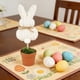 thumbnail image 4 of Decoraciones de Pascua, Adornos de Pascua, Regalos de Pascua Decoración cómoda para macetas de Pascua Adornos tejidos, 4 of 8