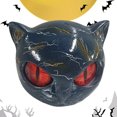 thumbnail image 1 of Halloween Cat Sculpture Resin Tabletop Statue para Del () Rojo, 1 of 9