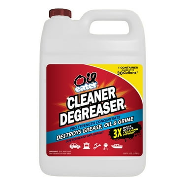 Oil Eater 1 Gallon Original Pro Strength Cleaner Degreaser, Easy Ship Packaging, Concentrate Makes up to 30 Gallons!