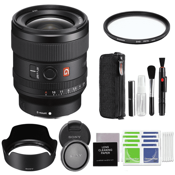 Sony FE 24mm F1.4 GM (SEL24F14GM) Camera Lens Bundle with 67MM Protection -Digital HD Filter & Advanced Accessory | 24mm Sony Lens
