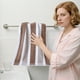 thumbnail image 5 of Corals Fleece Towel With Large Strips And Absorbent Edges For Men And Women To Wash Their Faces Take A Bath Dry Their Hair And Wipe Their Hair, 5 of 6