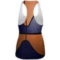 thumbnail image 2 of Championship Basketball Navy & Orange All Over Womens Work Out Tank Top Multi X-LG, 2 of 2