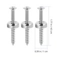 thumbnail image 2 of Shisuyan Electric Guitar Part Cylindrical Metal 10Pcs 1.8In, 2 of 8