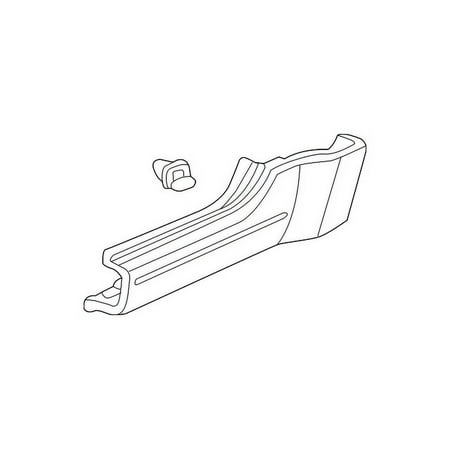 Genuine OE Honda Rear Rocker Molding - 71950-SCV-A11ZA Fits select: 2005 HONDA ELEMENT EX