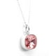 thumbnail image 1 of Collar Zvezda Cushion color Rose Peach plata .925 Zvezda ZCO-CUSH12-RPE, 1 of 5