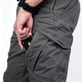 thumbnail image 3 of Men's Cargo Pants Solid Color Durable Multi‑Purpose Casual Bottoms S‑XXL, 3 of 8