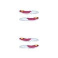 thumbnail image 2 of Plantilla de Almohadilla para zapatos Sonducket Corrector de postura Transpirable Nylon flexible Inserto unisex Rojo S 2piezas, 2 of 6