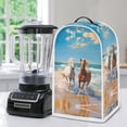 thumbnail image 5 of HELLHERO Beach Running Horse Pattern Kitchen Blender Dust Covers, Oil Proof for Home Kitchen Indoor, 5 of 6