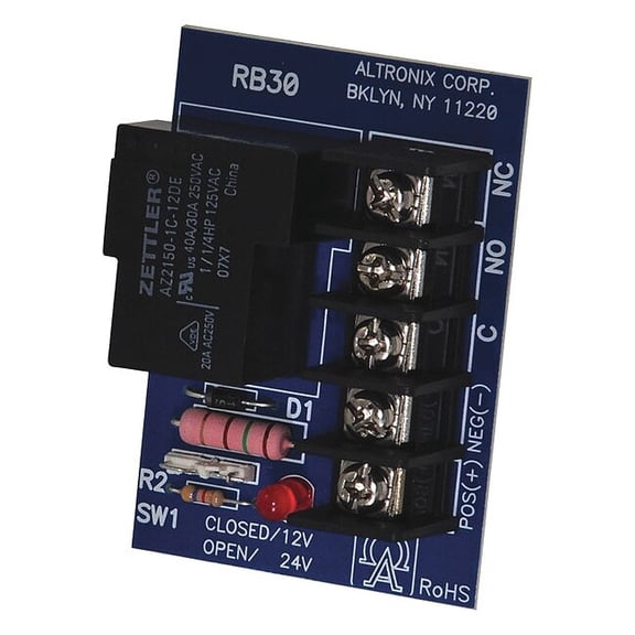 RELAY MODULE 12/24V SPDT 30AMP