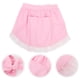 thumbnail image 4 of Delantal de cintura con bolsillos para mujer, medio delantal, disfraz de camarera, delantales para cocina, restaurante, cafetería, color rosa, 4 of 6