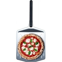 Ooni 12” Perforated Pizza Peel – Metal Pizza Peel 12 Inch, Pizza Spatula Paddle, Lightweight Pizza Turning Peel with Long Handle, Pizza Oven Accessories, Pizza Tools, Rectangle Pizza Turner