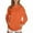 Orange, variant on Titcea Hoodies for Women, Stand Collar Solid Color Drawstring Sweatshirt with Front Pocket, Warm Comfy Loose Casual Sweaters Hoodie(S-2XL)