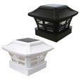 thumbnail image 1 of Solar Post Cap Lights Outdoor Solar Powered LED Fence Lights for Wooden Posts, 1 of 5